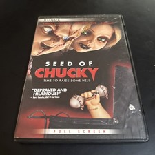 Seed of Chucky DVD, 2005, Full Frame , Chucky, Tiffany, Jennifer Tilly