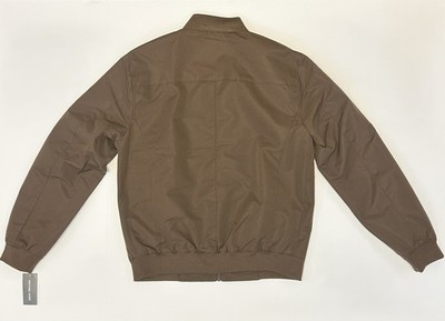 Michael Kors Men's Bomber Jacket Mocah/Brown (MX23592) Size M | eBay