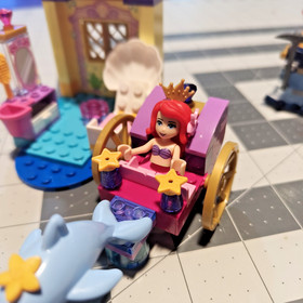 Disney LEGO LOT FROZEN Anna & Kristoff 41066 & Ariel's Dolphin Carriage 10723
