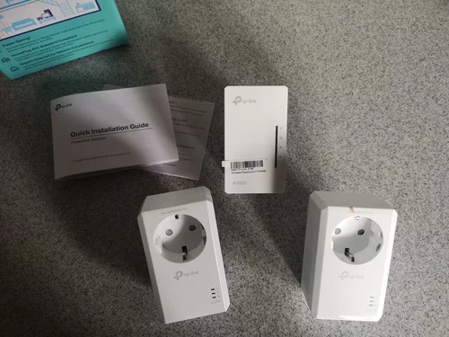 TP-LINK AV1000 Gigabit Powerline Starter Kit und WLAN Adapter AV 600