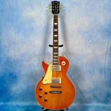 Grass Roots di ESP G-LP-50S/LH Lefty Flame Top Honeyburst Les Paul