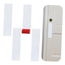 Push Plates 4 Pack 4" x 16" - Effortless Push Plate - 4 Pack - 4"x16" White