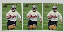 Pinnacle Rookie Card Lot Warrick Dunn Tampa Bay Buccaneers 1997 3 Cards