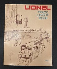 Vintage Lionel Track Layout Book 027 Model Railroad Train Guide General Mills