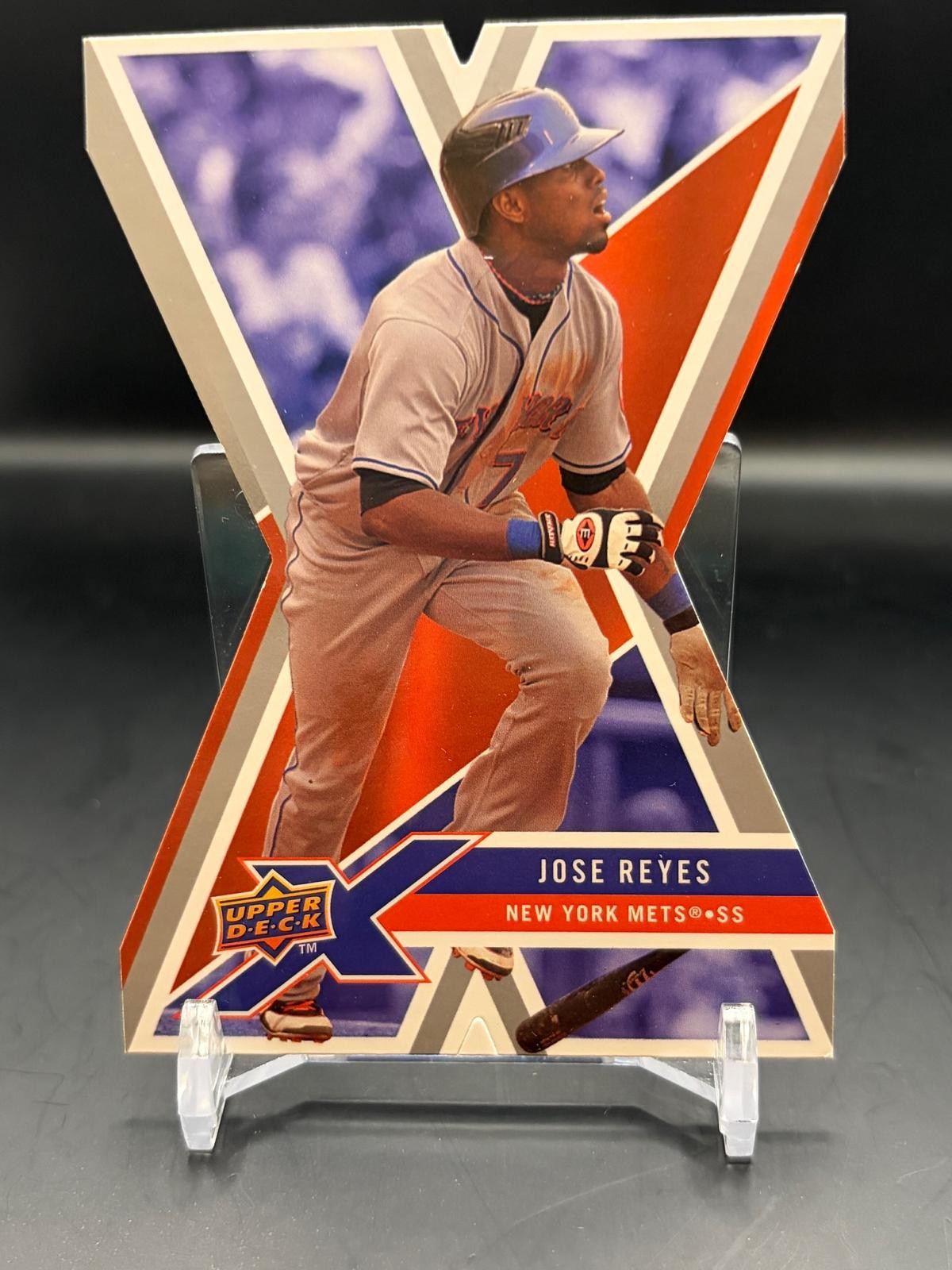2008 Upper Deck X #61 Jose Reyes Die Cut