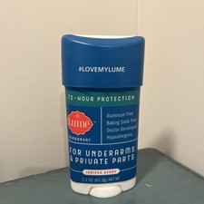 Lume Deodorant Solid Stick Juniper Berry Original Formula HTF Discontinued