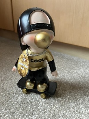 Lesser and Pavey Bubble Gum Boy Skateboard Figur Ornament Neu Originalverpackt