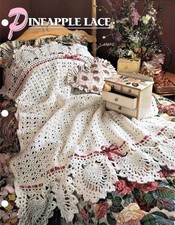 Pineapple Lace Afghan Annie's Attic Crochet Afghan Pattern Page