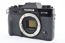 Corpo fotocamera mirrorless Fujifilm X-T10 nero usato buono LCD ingiallimento