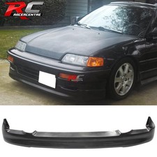 Fits 90-91 Honda Crx Si Only Cs Style Front Bumper Lip Spoiler Pu Unpainted Fits 90-91 Honda Crx Si Only Cs Style Front Bumper Lip Spoiler Pu Unpainted