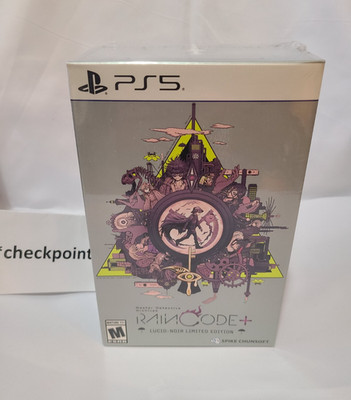 NEW Master Detective Archives: RAIN CODE PLUS Lucid-Noir Limited Edition (PS5)
