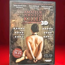 AMATURE P&RN STAR KILLER.THE Trilogy 3D.COMPLETE SET.INDIE HORROR.3D GLASSES