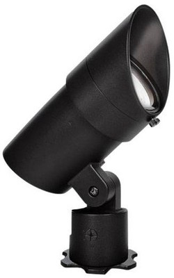 WAC Landscape 6'' High Black 3000K LED Accent Spot Light