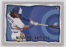 2020 Topps Gallery Modern Artists Bo Bichette #MP-7 0q3