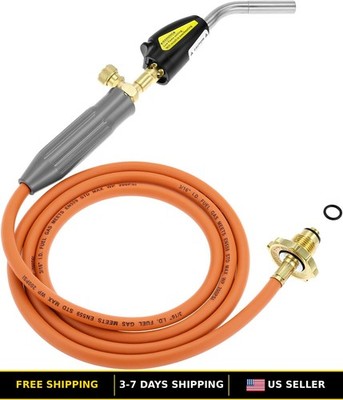 Welding Torch with 78.7 in Hose, Propane Soldering Torch, Adjustable Flame