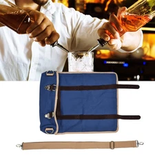 Topyond Whiskey Mixology Kit Bartender Travel Bag Bar Tool Set Portable Storage