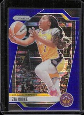 Zia Cooke 2024 Panini Prizm WNBA #46 Blue Prizms #/199 Los Angeles Sparks