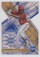 2019 Panini Elite Extra Edition Status Blue Die-Cut 50/75 Dasan Brown #83 rh9