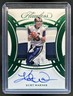 2025 Panini Flawless Kurt Warner Dual Patch Auto Emerald #/5 Rams
