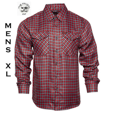 DIXXON FLANNEL x FORGELINE Houndstooth Flannel Collab - Men's XL