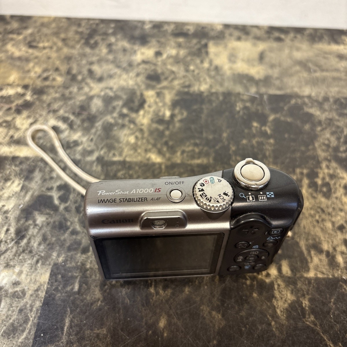 Canon PowerShot A1000 IS 10.0MP Digital Camera - Gray for