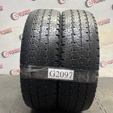 2x 195 70 R15 C 104/102R MICHELIN AGILIS 81, Tread 5.0/4.5mm (G2097) Tested