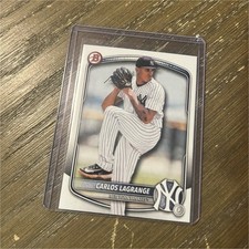 Carlos Lagrange #BD-132 Yankees MLB Topps 2025 Bowman Draft Baseball Card