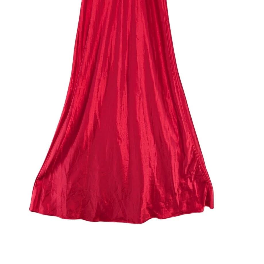 UNDERCOVER Abito maxi slip Victoria's Secret etichetta oro raso taglia grande pizzo Y2K sposa