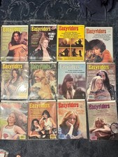 Easyriders magazine vintage 1978 12 issues