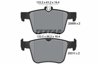 1X Textar 2500901 Bremsbelagsatz Scheibenbremse FüR Vw Audi Skoda Seat Cupra