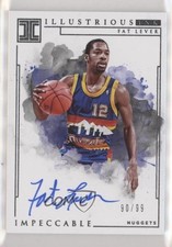2018-19 Panini Impeccable Illustrious Ink 90/99 Fat Lever #IL-FLV Auto 5oq