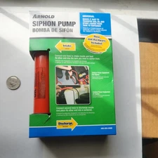 Arnold 490-850-0008 Universal Siphon Pump for Gas Oil Liquids Tanks to Container