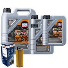 Motoröl 5W30 LIQUI MOLY Top Tec 4200 8L+BOSCH Ölfilter