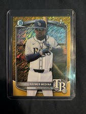 2025 Bowman Chrome Prospects Raymer Medina #BCP-175 Gold Shimmer /50