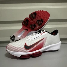 Nike Air Zoom Infinity Tour 2 Golf White University Red FD0217-101 Men Size 10.5