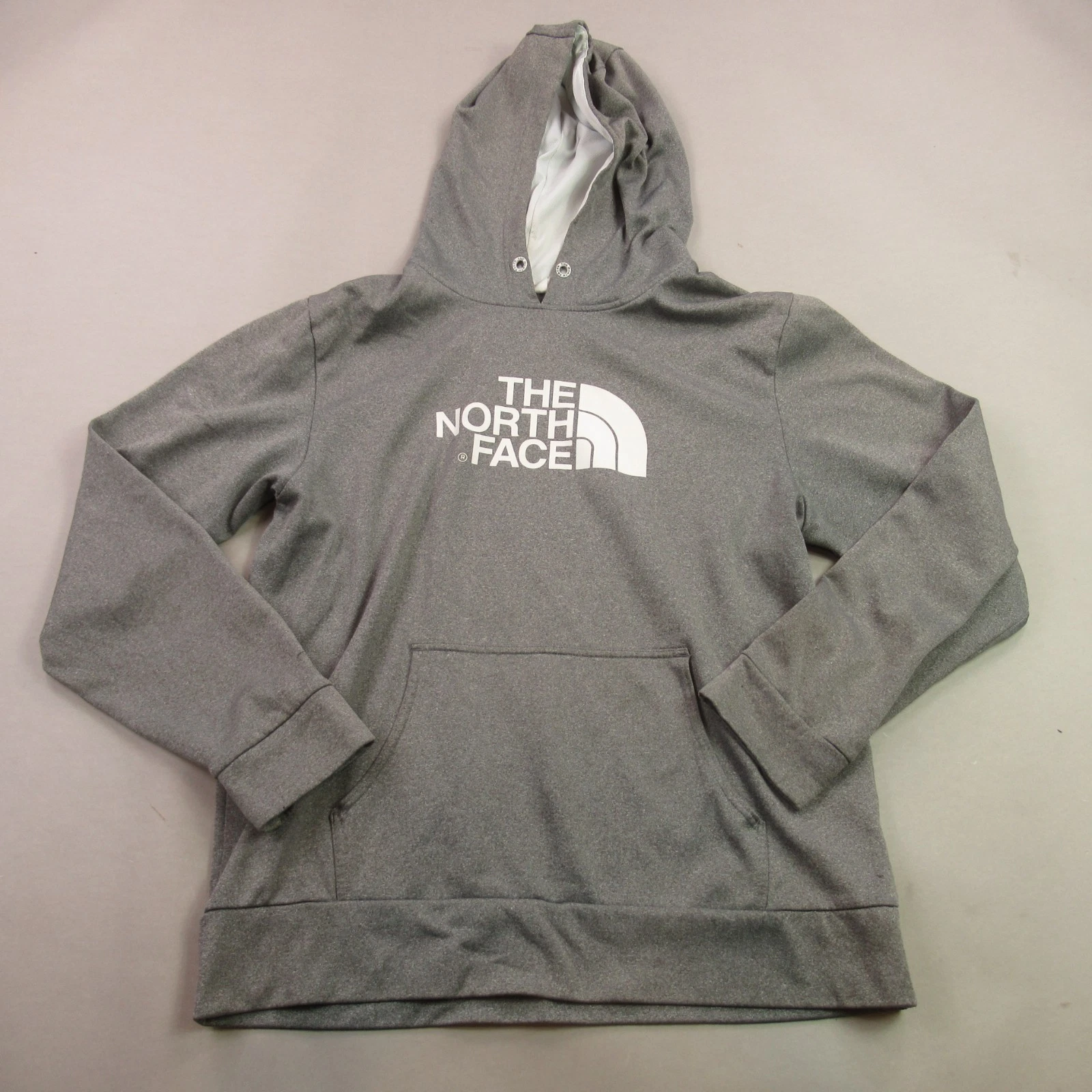 North Face Hoodie Mens Large Long Sleeve Hooded Pullover Pockets Outdoors Gray
Opens in a new window