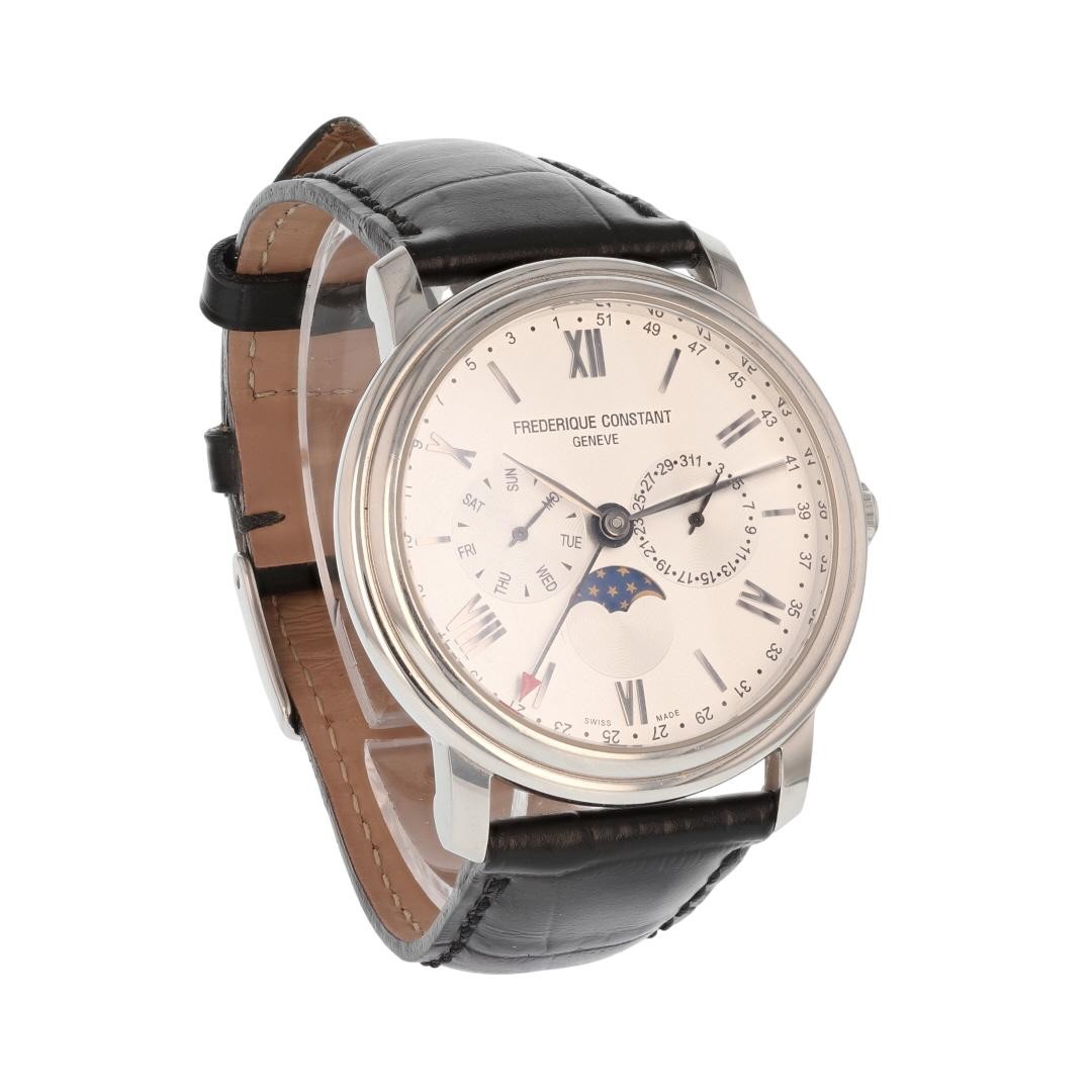 Frederique Constant Classics Index Timer Silver D… - image 2
