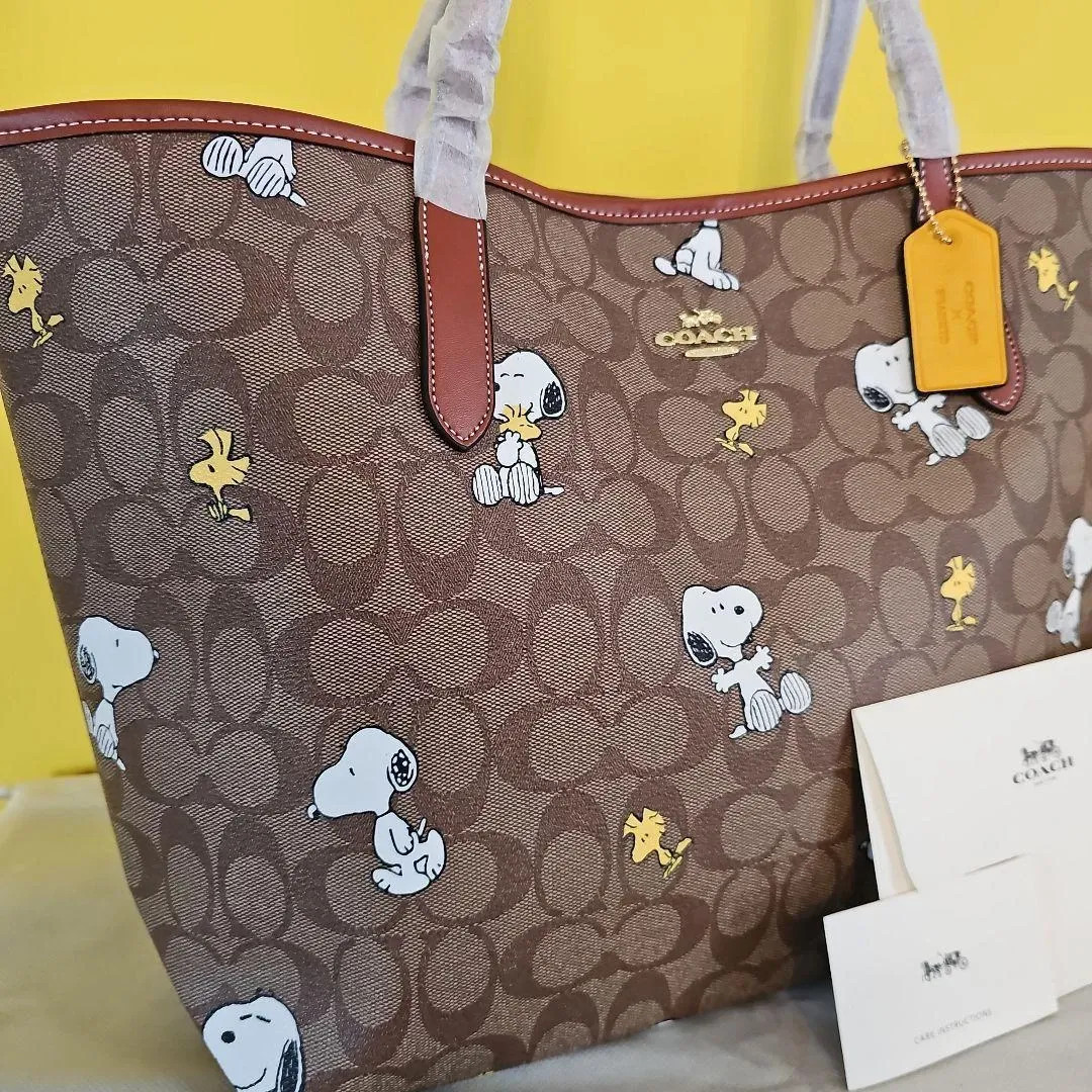 Coach 【1スタ】C-505 新品未使用 【COACH X PEANUTS】ロング ジップ
