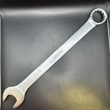 Klutch Full Polish Combination Wrench, SAE, 1 7/16in.