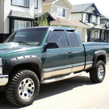 Fit For 2007-2014 Chevy Silverado 1500 2500/3500HD Fender Flares Wheel Cover