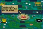 One Clutch Retainig Disc - washer set for Panasonic RQ-SX cassette players