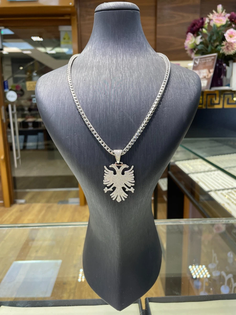 Albanian on sale eagle necklace