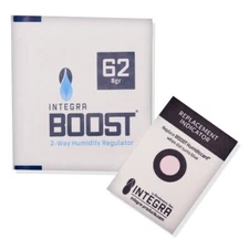 Integra Boost RH 62% 2 Way Humidity Control Medium 8g Gram, case of 300