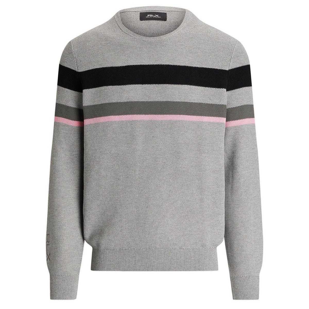 RLX by Ralph Laurenラルフローレン Men's ボーダー RLX RALPH LAUREN MEN'S Performance Striped Cotton-Blend
