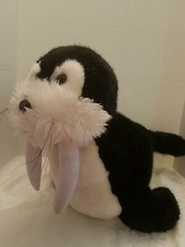VINTAGE PLUSH DOLL FIGURE KOREA UPTON DEPARTMENT STORE REALISTIC WALRUS TOY