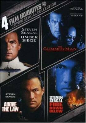4 Film Favorites: Steven Seagal (Above the Law, Fire Down Below, The - VERY GOOD