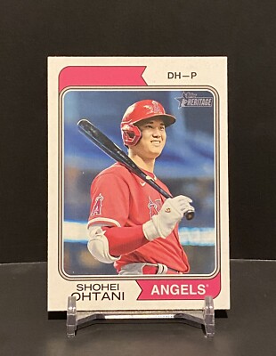 大谷翔平 2022 HERITAGE IMAGE VARIATION SP 2022 Topps Heritage - SP Image Variation Shohei Ohtani #150
