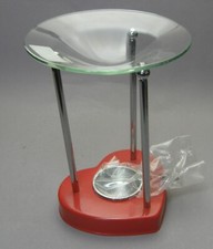 Duftlampe Herz mit Glasschale