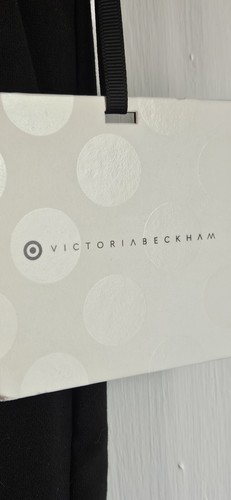 NWT Victoria Beckham for target black dress pockets pants women Sz 10 - Picture 3 of 5