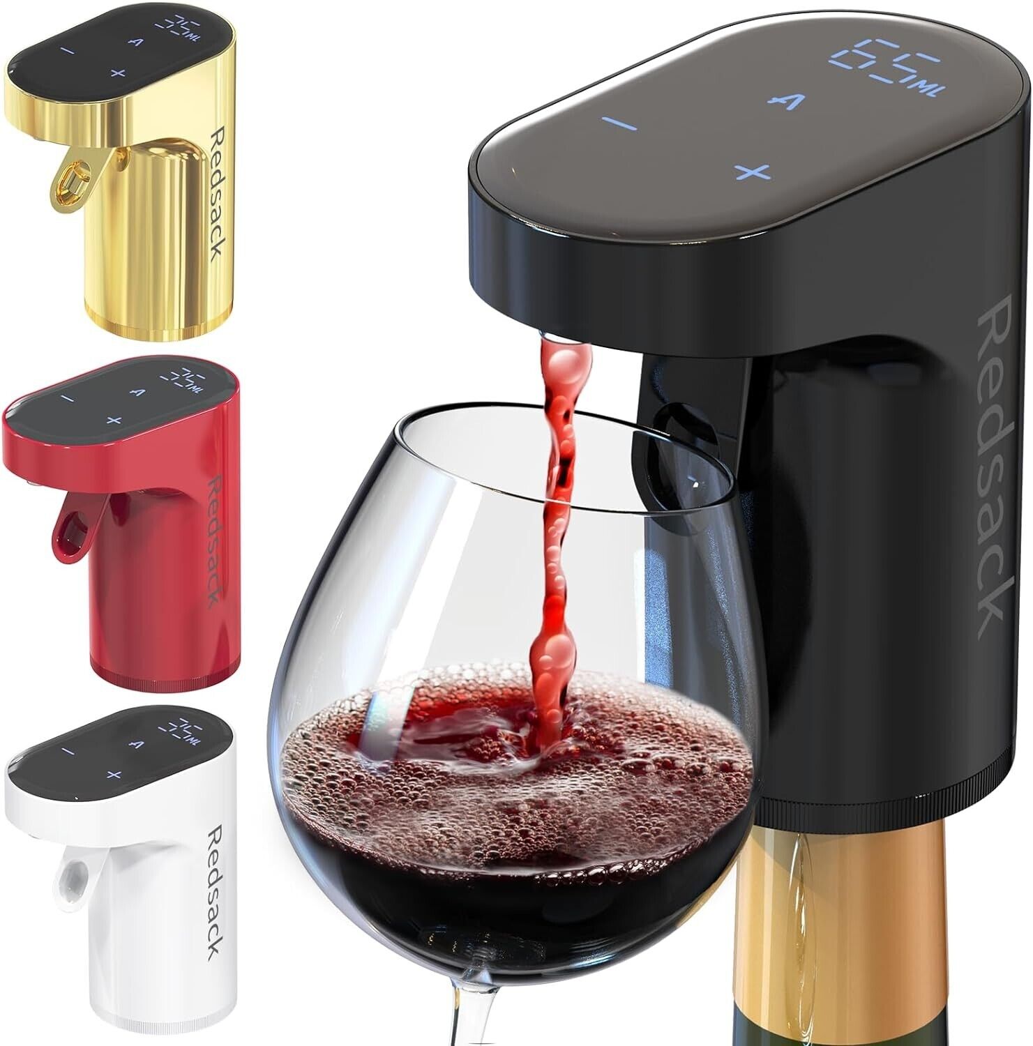 Redsack Electric Wine Decanter Aerator Dispenser Pourer Pump Soju & Whiskey